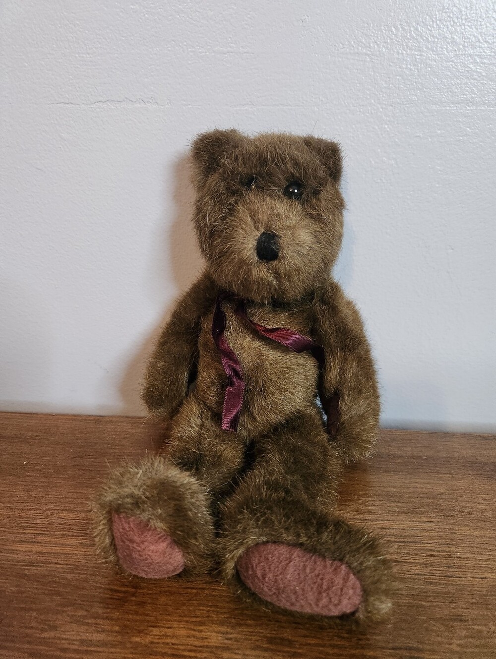 Vintage Boyds Bear Plush 1985, 12inch J.B.Bean Series Brown